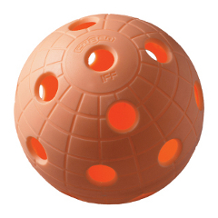 Мяч для флорбола Кратер (цветной)