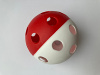 (арт. 51991) Мяч флорбольный детский Original Оригинал красно-белый