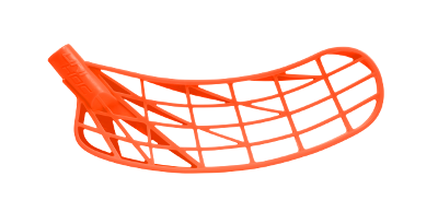 (арт. 21851) Крюк для флорбольной клюшки UNIHOC UNILITE REGULAR PE medium, неоновый оранжевый