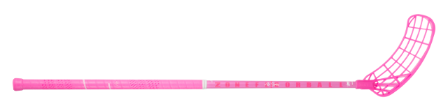 Флорбольная клюшка Зоун Мейкер Эйрлайт полностью ледяная розовая 100см
