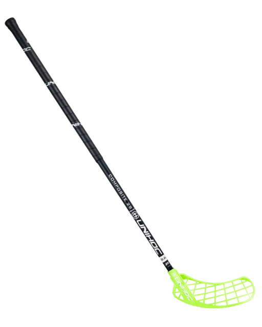 Клюшка для флорбола Unihoc SONIC light green Composite 29 black 92cm