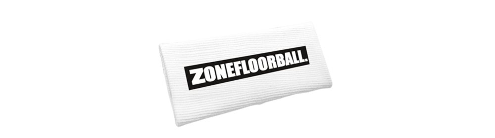(арт. 34016) Напульсник Zonefloorball. HYPE, King size, белый