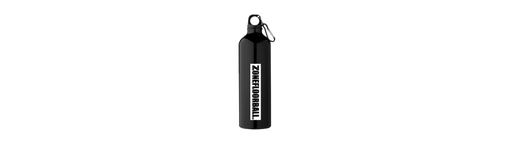 (арт. 34340) Бутылка для воды ZONEFLOORBALL. BADBOY 0,75 л. (стальная), чёрная