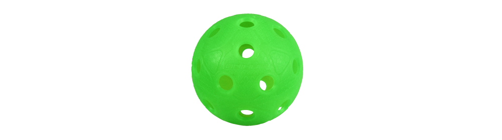 (арт. 50972) Мяч для флорбола Unihoc DYNAMIC, цвета зелёной травы