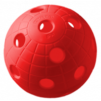 (арт. 51063) Мяч флорбольный CR8ER «Кратер»,  красный