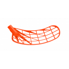 (арт. 21851) Крюк для флорбольной клюшки UNIHOC UNILITE REGULAR PE medium, неоновый оранжевый
