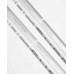 (арт. 24011) Клюшка для флорбола Unihoc EPIC SUPERSKIN REGULAR 26mm silver 96cm, Левая