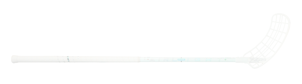 (арт. 41113) Клюшка для флорбола Zonefloorball SUPREME AIRLIGHT 25mm white/holographic 100cm, Левая