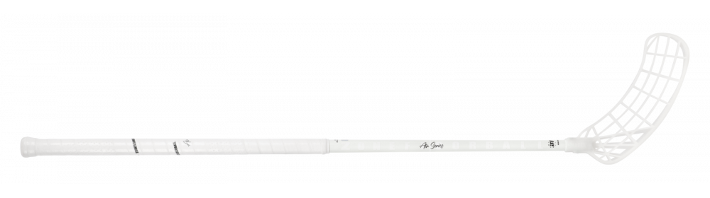 (арт. 41613) Клюшка для флорбола Zonefloorball MAKER AIR ULTRALIGHT 29mm glowing white 96cm, Левая