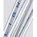 (арт. 43213) Клюшка для флорбола Zonefloorball ZUPER AIRLIGHT 27mm silver/blue 100cm, Левая