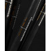 (арт. 43263) Клюшка для флорбола ZoneFloorball HARDER AIRLIGHT SKELETON 26mm raw black 100cm, Левая